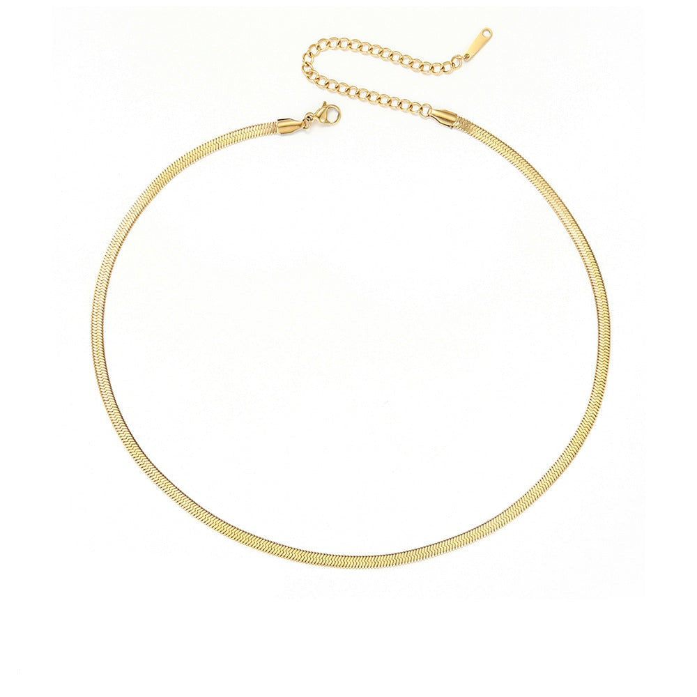 Vissenvlecht ketting | 18k Goud