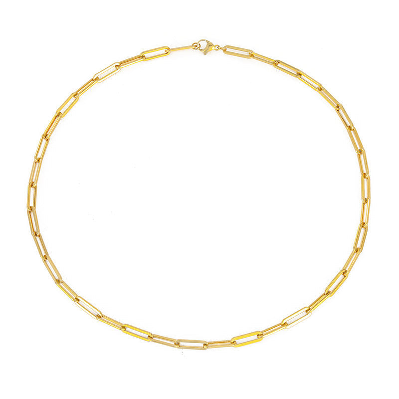 Elegante Archen Halsketting | 18k Goud