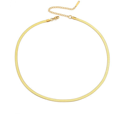 Vissenvlecht ketting | 18k Goud