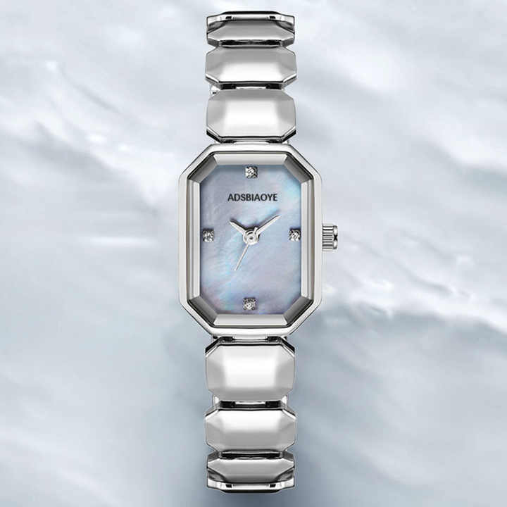 Zilverkleurige Mode Casual Horloge