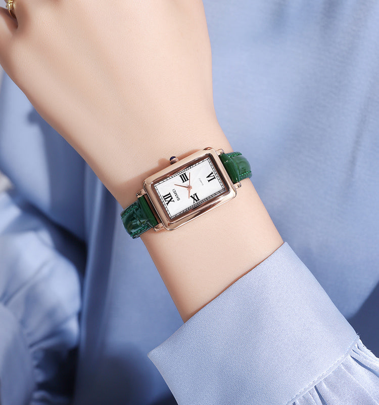 Leren Casual Horloge met Band