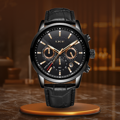 van Wennink© - Moderne Militaire Lederhorloge