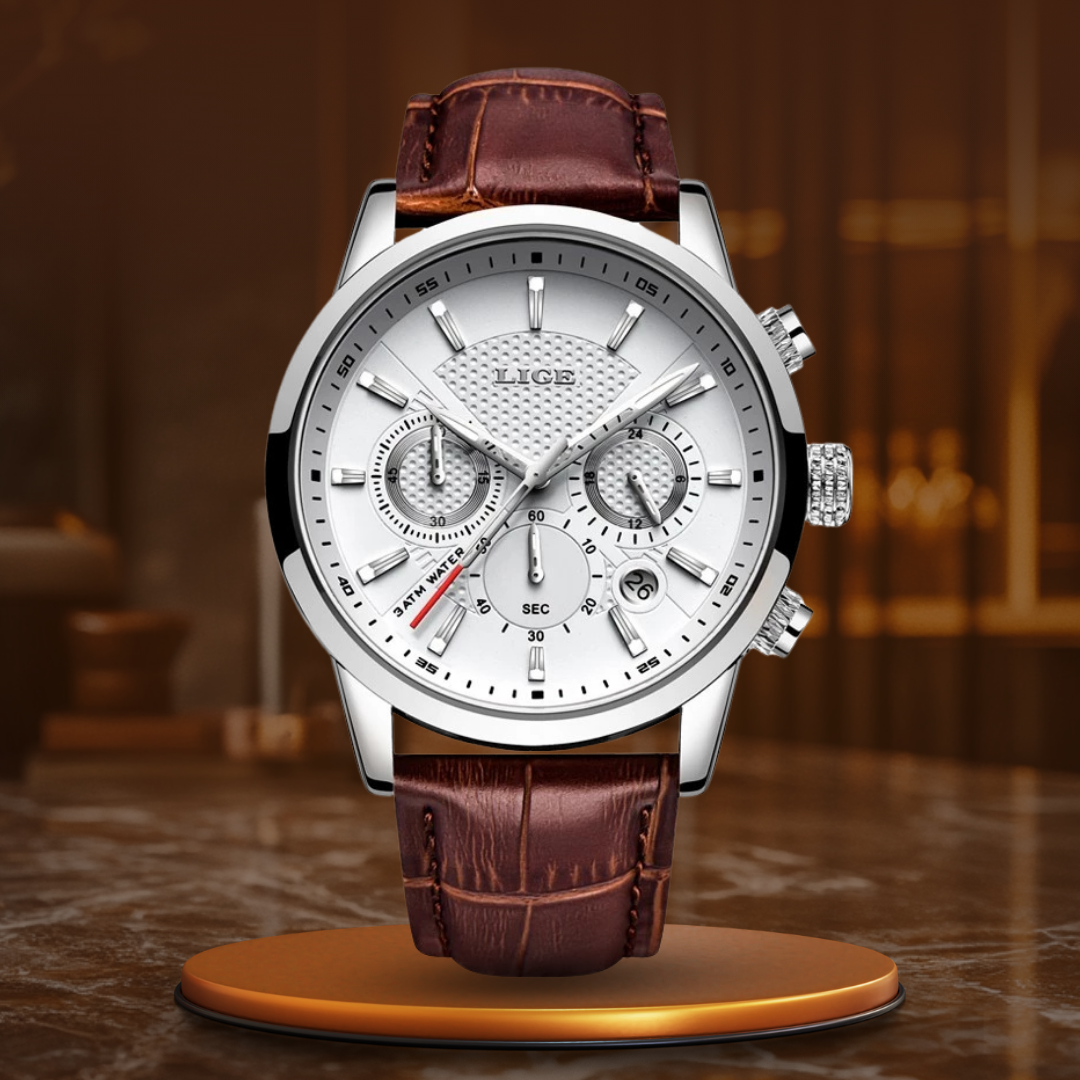 van Wennink© - Moderne Militaire Lederhorloge