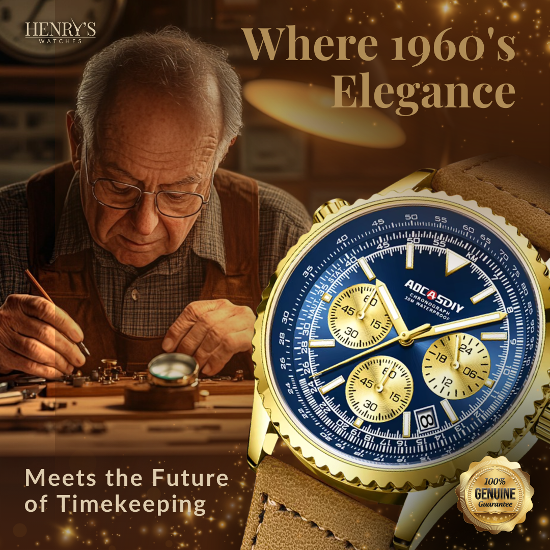 Luxe Chronograaf Horloge