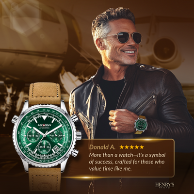 Luxe Chronograaf Horloge