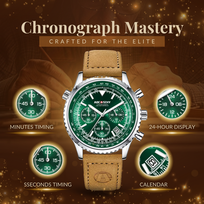 Luxe Chronograaf Horloge