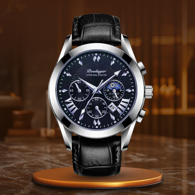 van Wennink© - Elegante Leren Horloge met Band