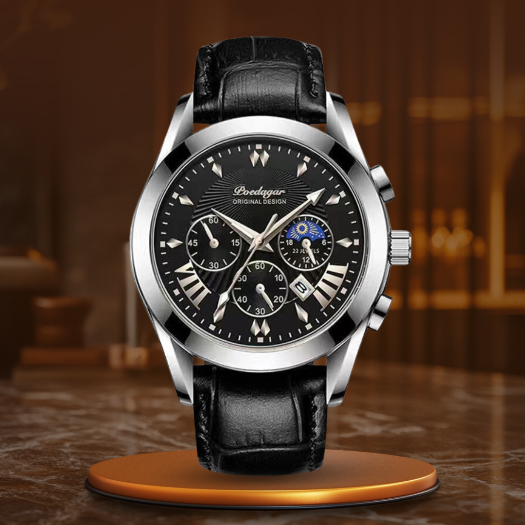 van Wennink© - Elegante Leren Horloge met Band