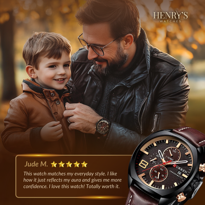 Classic Chronograph Sport Militair Horloge