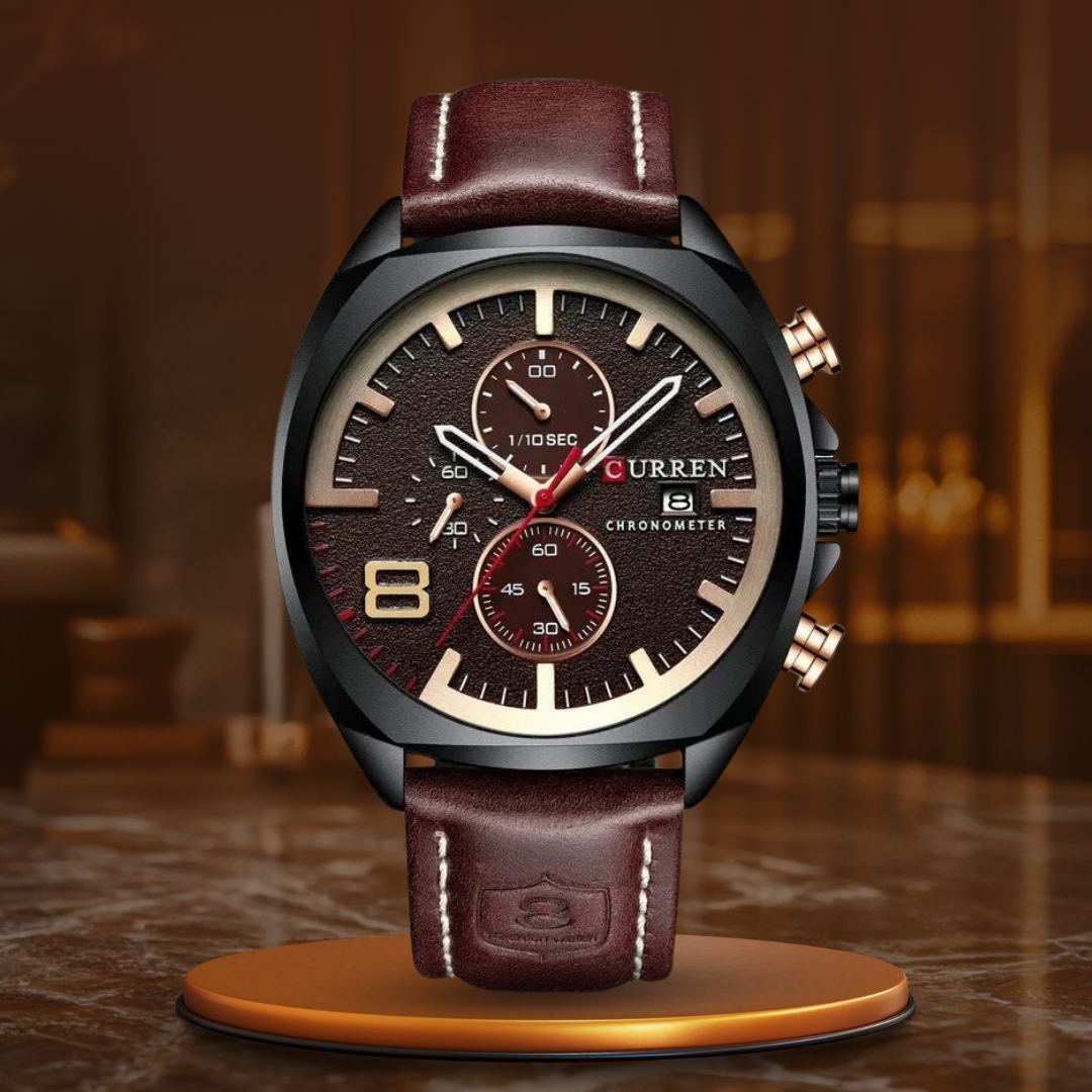 Classic Chronograph Sport Militair Horloge