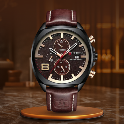 Classic Chronograph Sport Militair Horloge