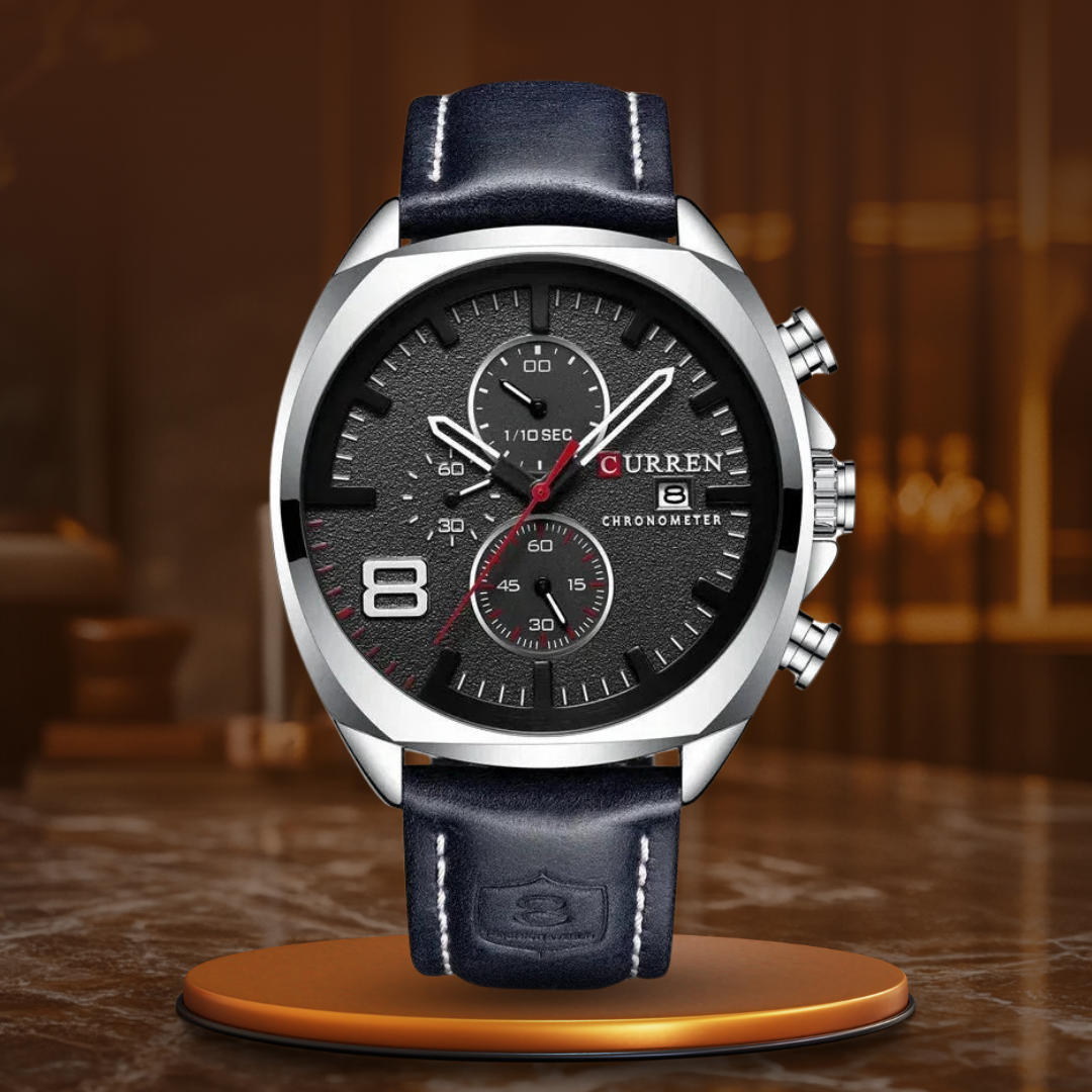 Classic Chronograph Sport Militair Horloge