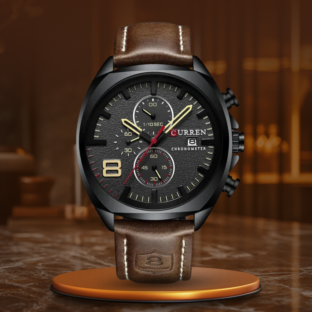 Classic Chronograph Sport Militair Horloge