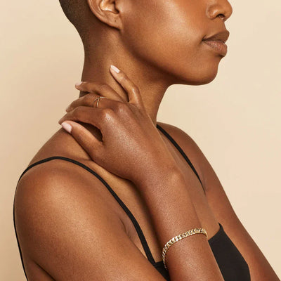 Cubaans Armband | 16k Goud