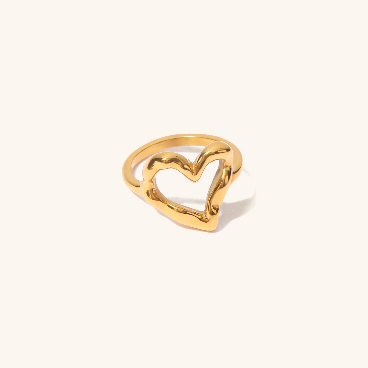 Verity Hart Ring | 18k Goud