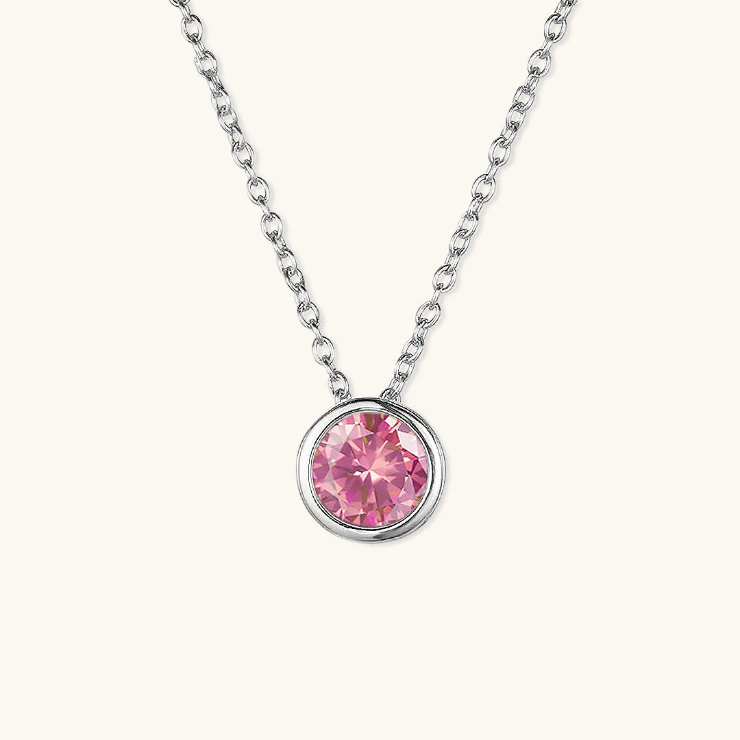 Amelia Halsketting met Geboortesteen | 18k Goud