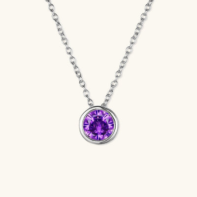 Amelia Halsketting met Geboortesteen | 18k Goud
