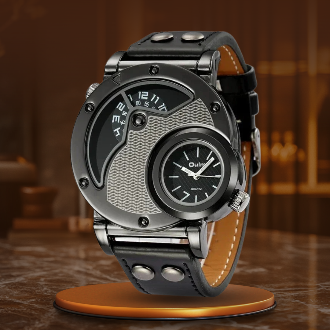 van Wennink© - Luxe Dual Time Horloge