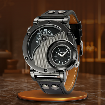 van Wennink© - Luxe Dual Time Horloge