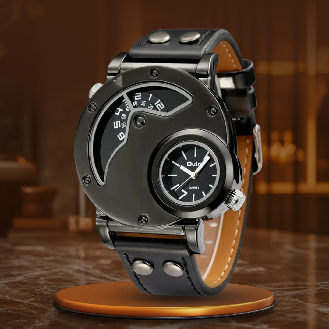 van Wennink© - Luxe Dual Time Horloge