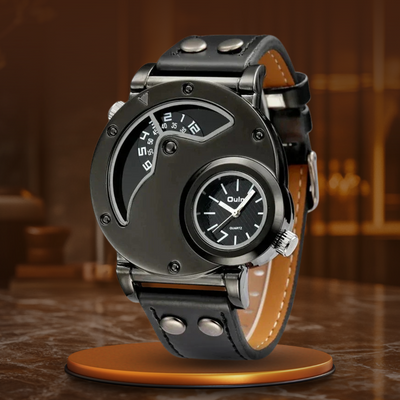 van Wennink© - Luxe Dual Time Horloge