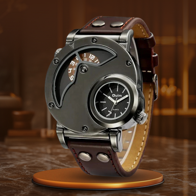 van Wennink© - Luxe Dual Time Horloge