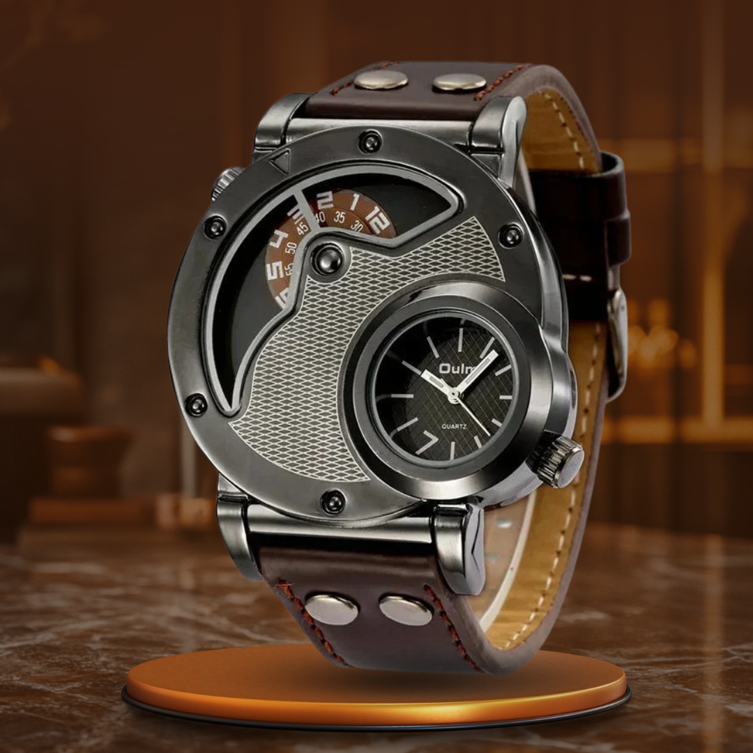 van Wennink© - Luxe Dual Time Horloge