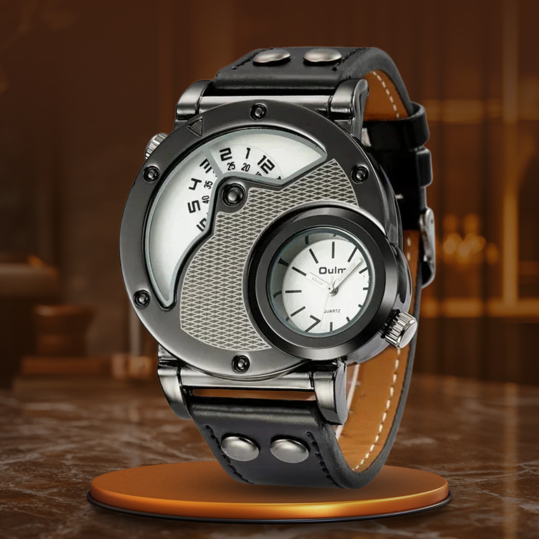 van Wennink© - Luxe Dual Time Horloge