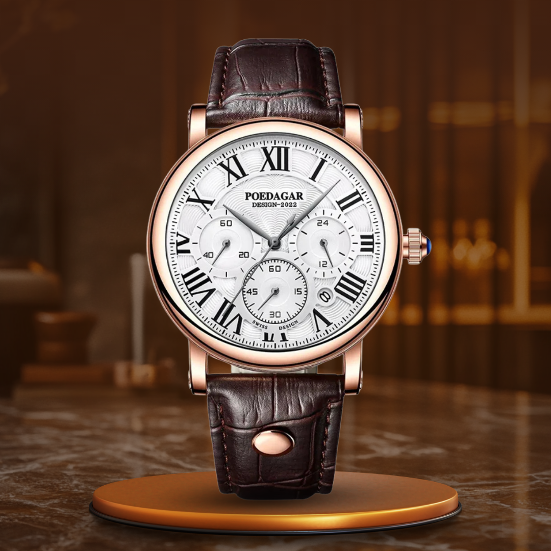 van Wennink© - Luxe Casual Chronograaf Horloge