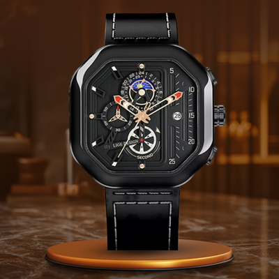 Luxe Quartz Chronograaf Horloge