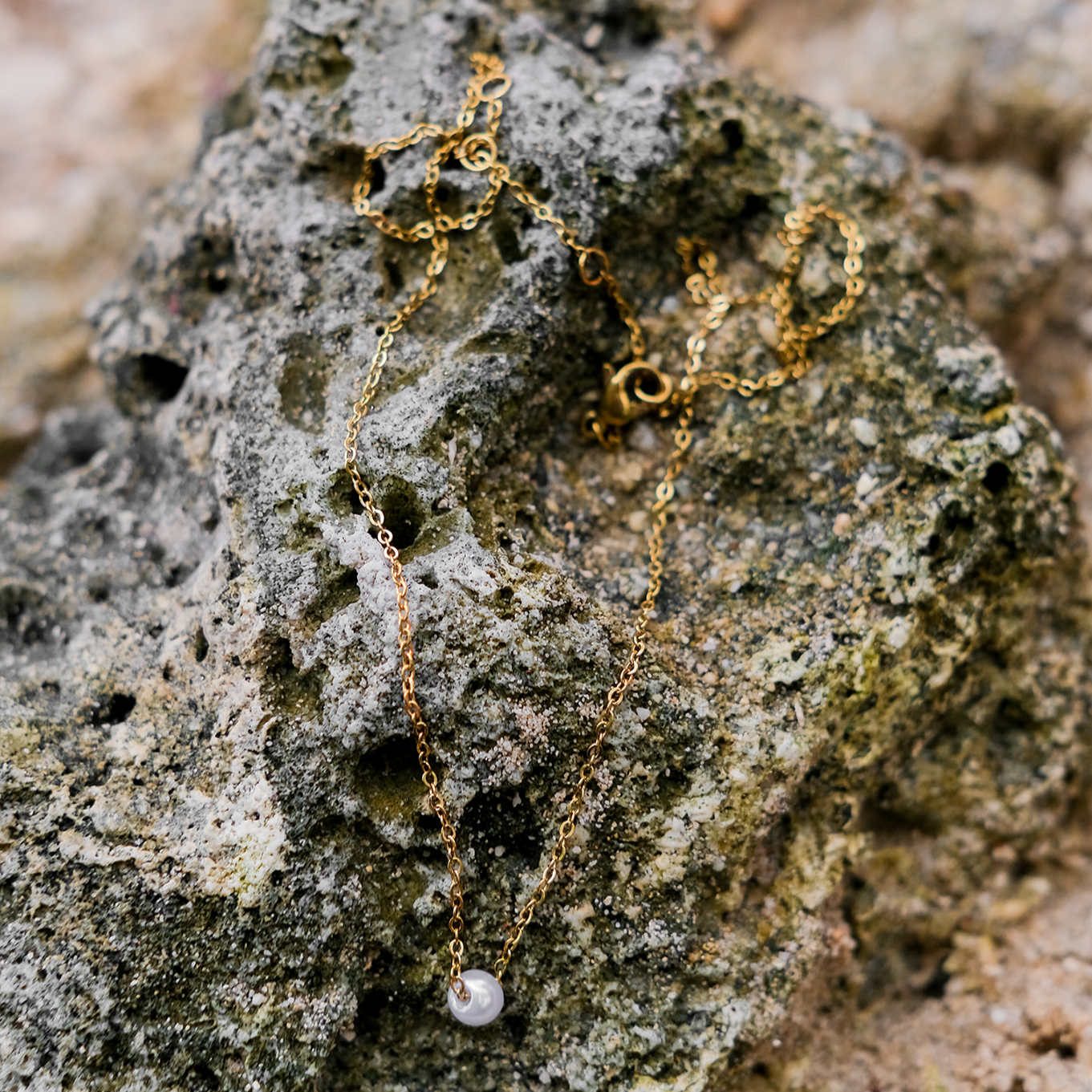 Marianne Halsketting met Zoetwaterparels | 14k Goud
