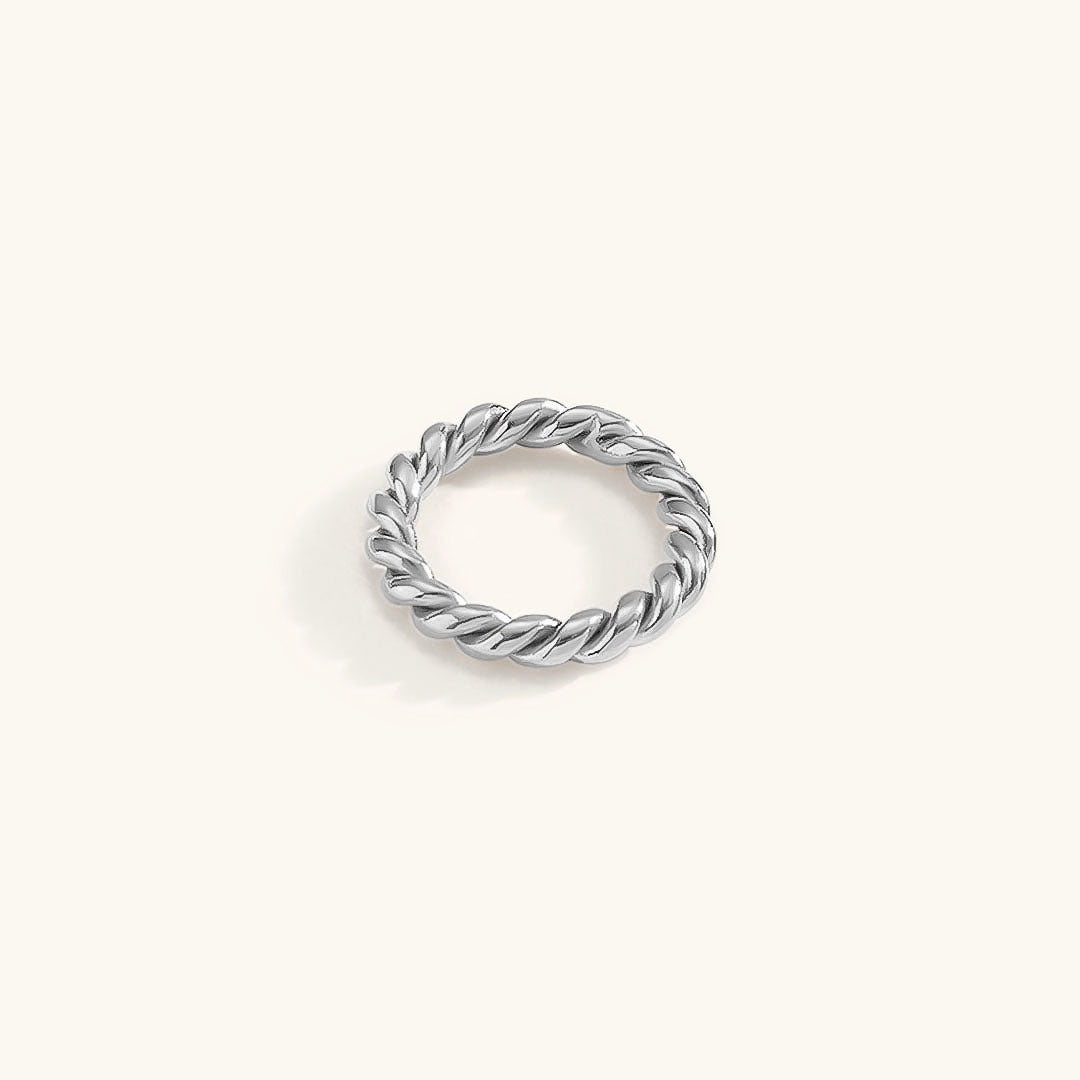 Melody Twist Ring | 18k Goud