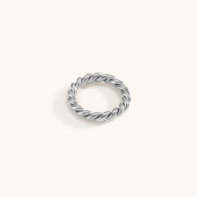 Melody Twist Ring | 18k Goud
