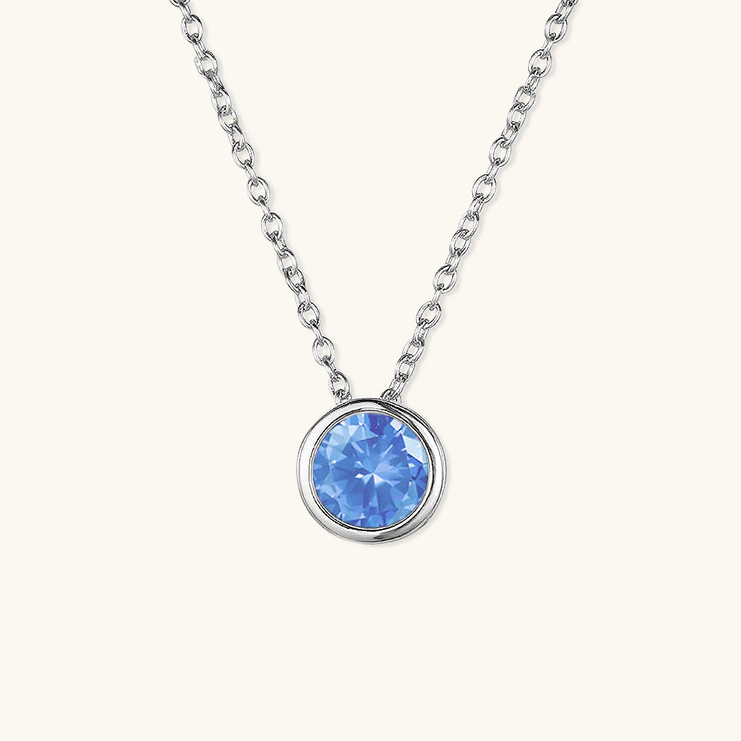 Amelia Halsketting met Geboortesteen | 18k Goud