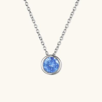 Amelia Halsketting met Geboortesteen | 18k Goud