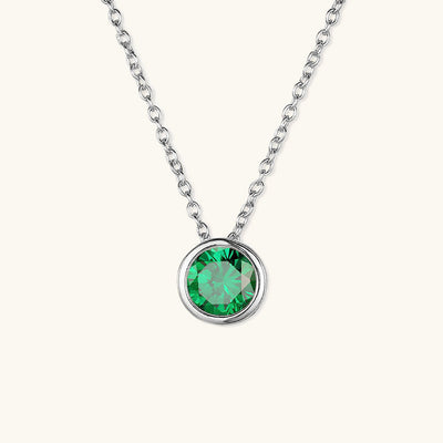 Amelia Halsketting met Geboortesteen | 18k Goud