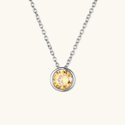 Amelia Halsketting met Geboortesteen | 18k Goud