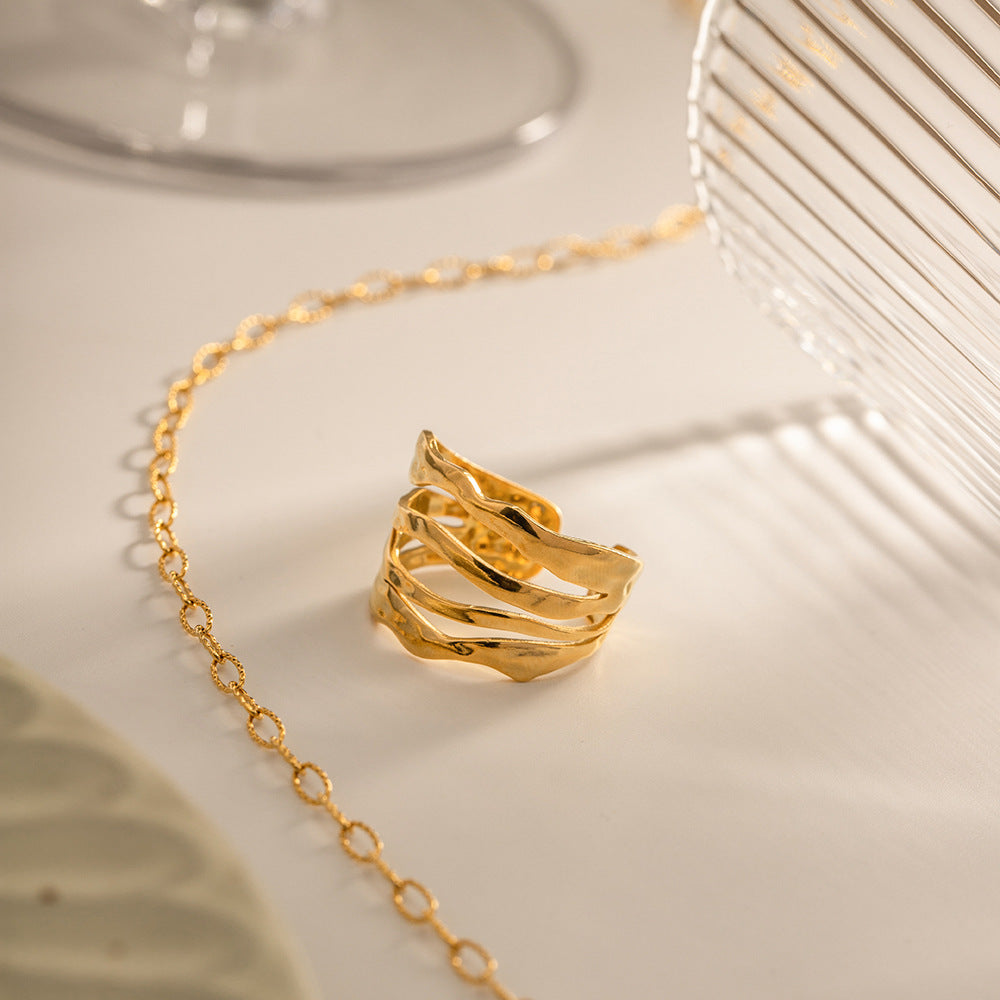 Cass Ring | 18k Goud