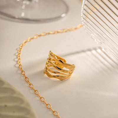 Cass Ring | 18k Goud