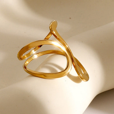 Gouden Ring Mosaik | 18k Goud