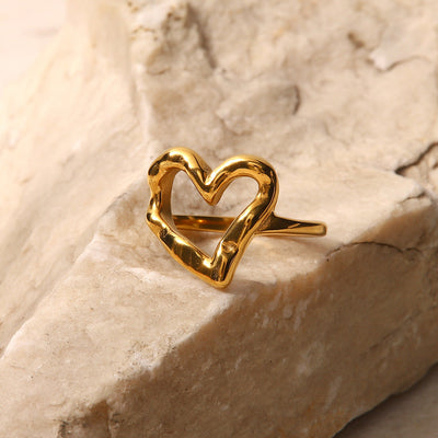 Verity Hart Ring | 18k Goud