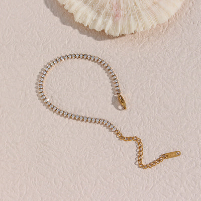 Tennisarmband Wisteria Diamant | 18k Goud