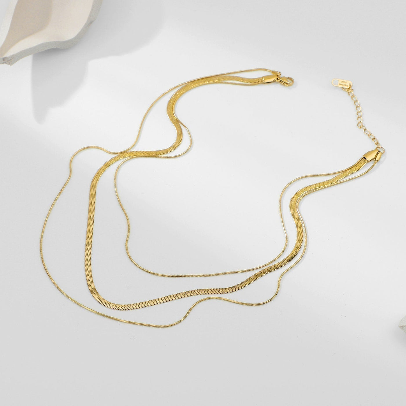 Zafina Halsketting | 18k Goud