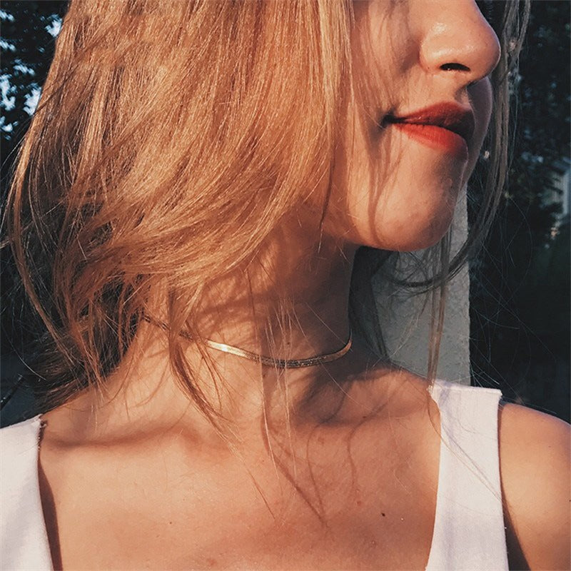 Vissenvlecht ketting | 18k Goud