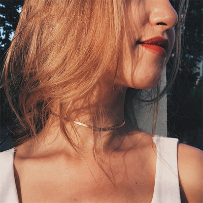 Vissenvlecht ketting | 18k Goud