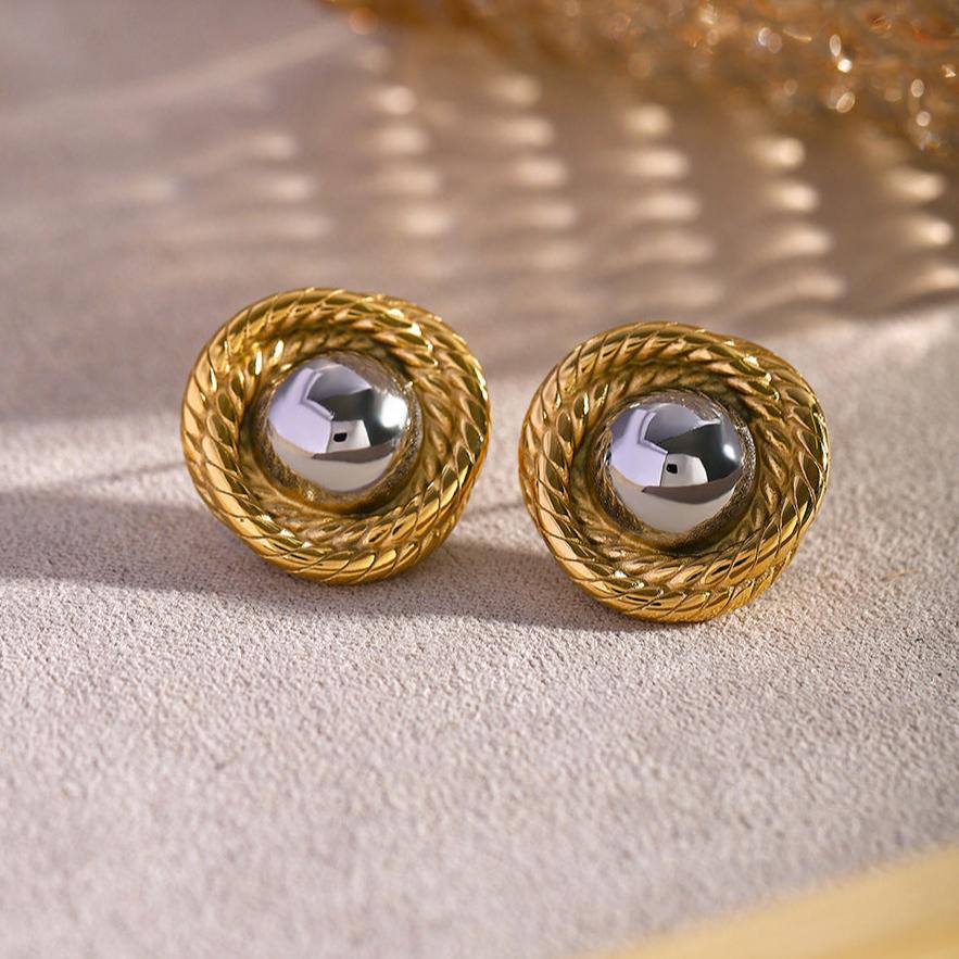 Ariadne Oorbellen | 18k Goud