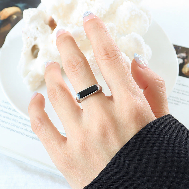 Brenda Ring met Onyx | 18K Goud