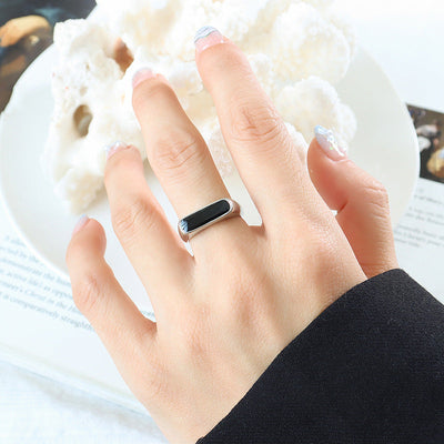 Brenda Ring met Onyx | 18K Goud