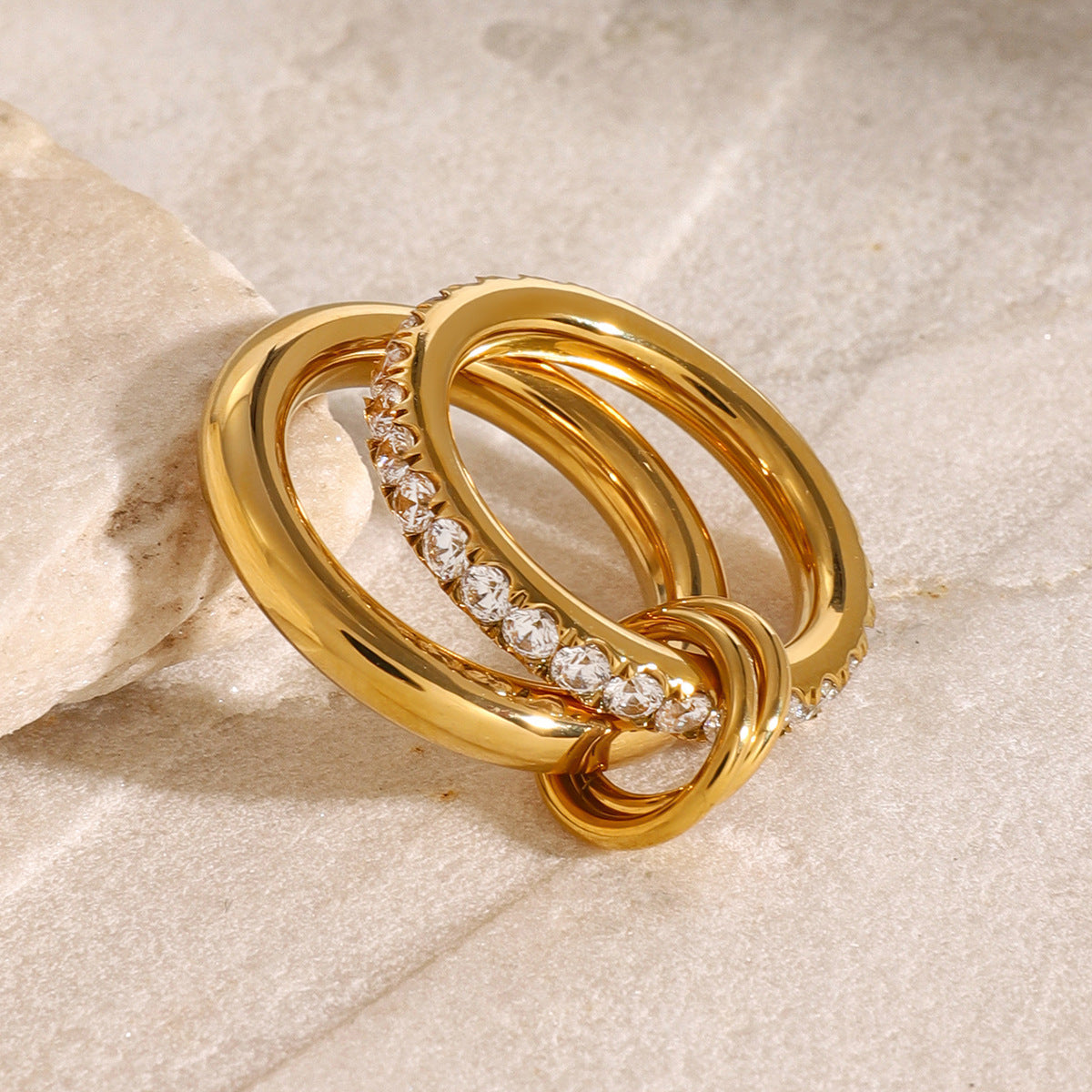 Alison Diamant Ring | 18k Goud