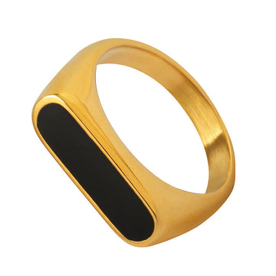 Brenda Ring met Onyx | 18K Goud